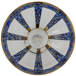 Handbemalte dekorative Glasschale - Sehr gute Qualität - Bild 6