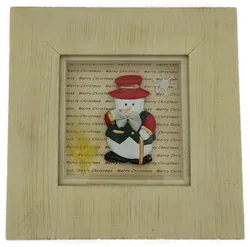 Schneeman Weihnachts Bild - Bild 1