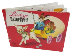 Vintage Bilderbuch Ringbuch - Lustige Osterfahrt - Otto Moravec Bilder Buchverlag - Bild 1