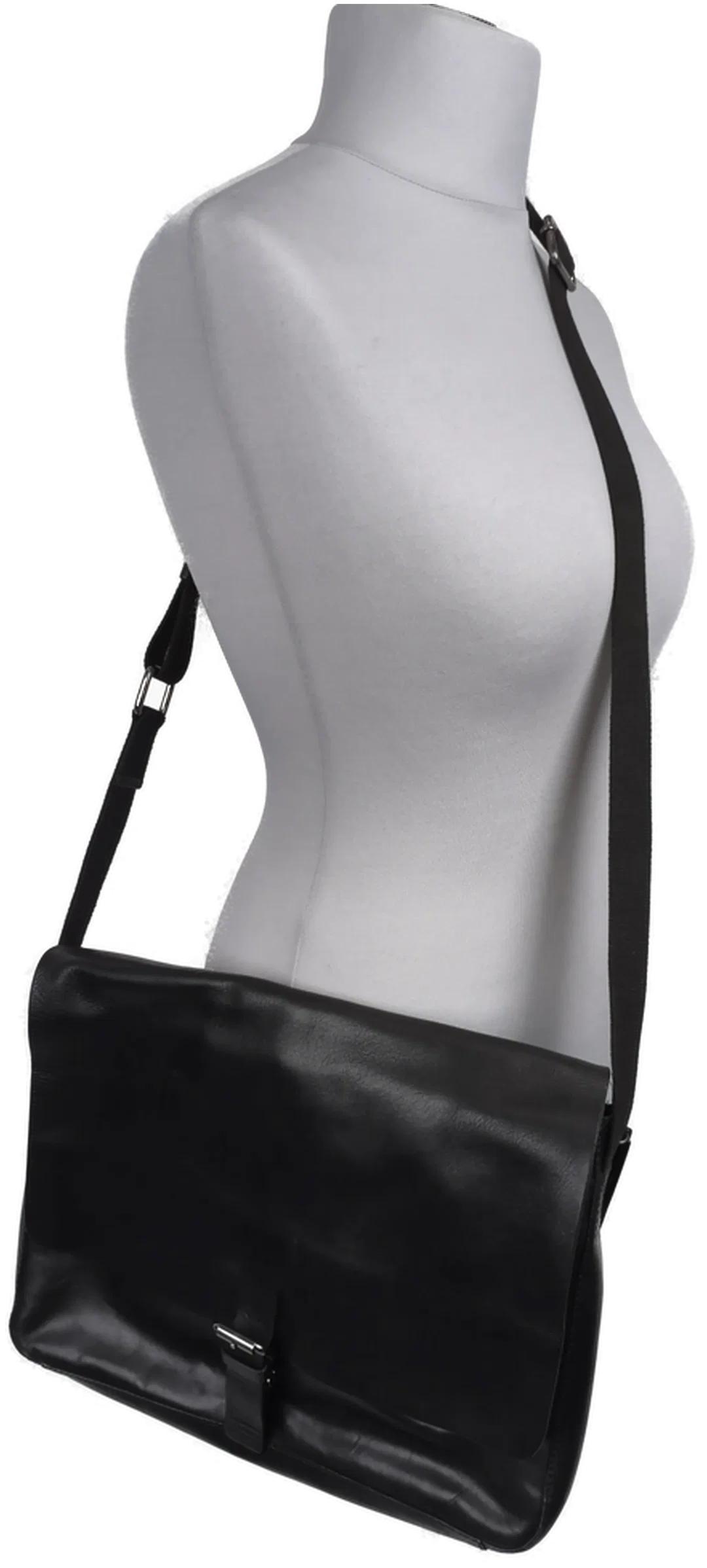 Laptoptasche Leder schwarz Strellson - Bild 4