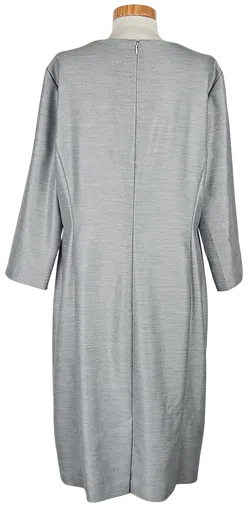 BARBARA SCHWARZER Damen Midikleid, grau - Gr. XL  - Bild 2