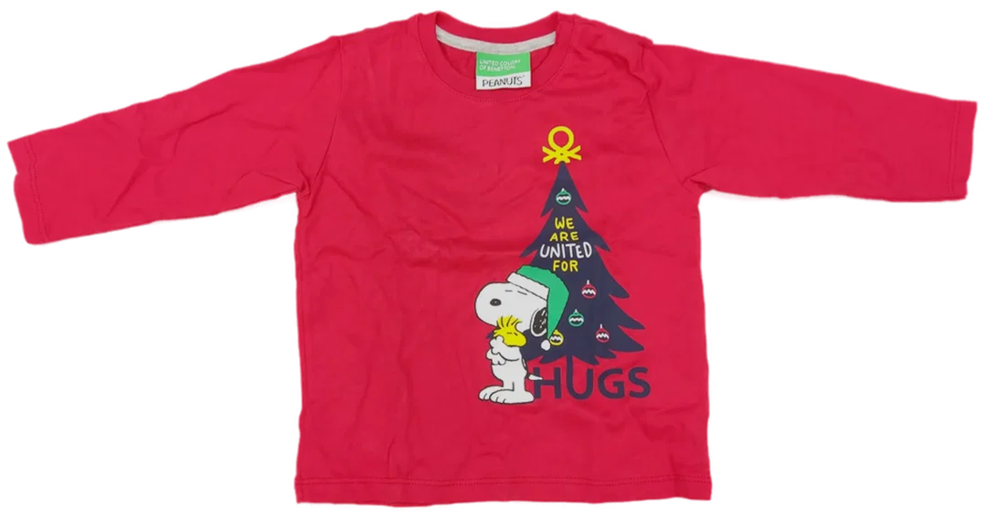 United Colors of Benetton Kindershirt rot Gr. 74 - Bild 1