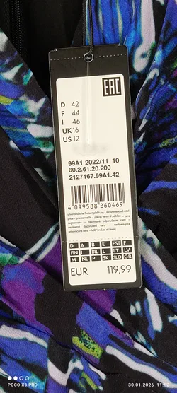 Damen Midikleid von Comma, Größe XL / 42 – Vorschau 2