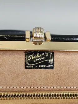 Vintage Ledertasche - Ackery London - Bild 5