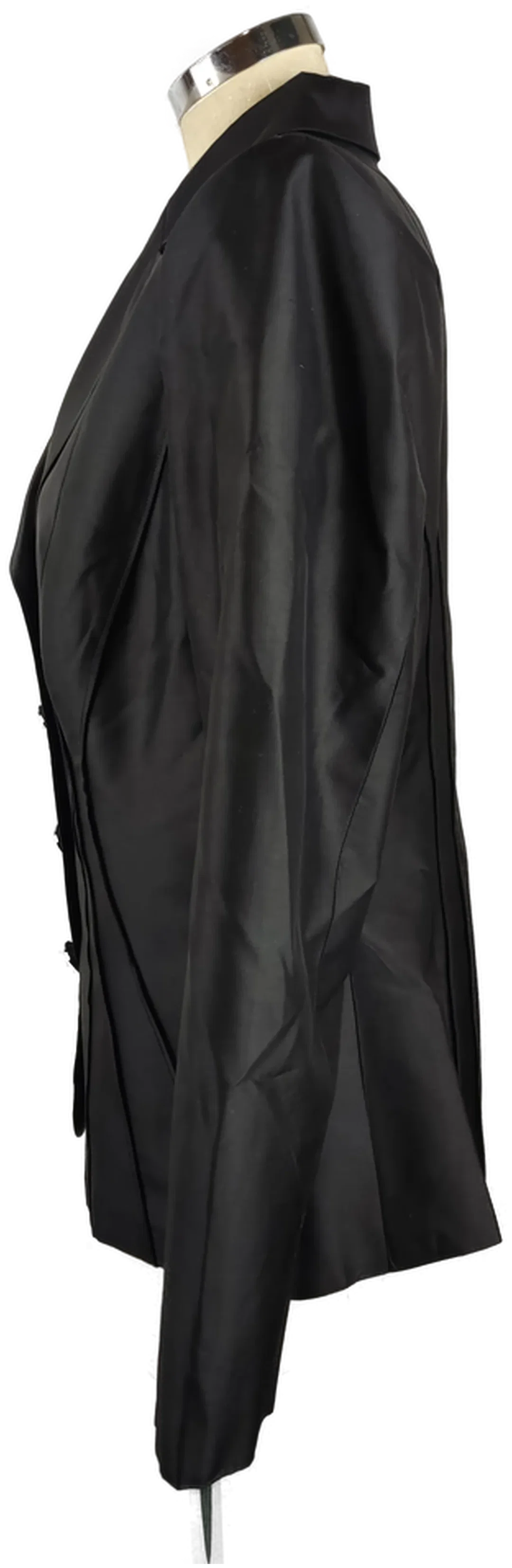 Eleganter Blazer Sarissa Silk Thailand Strass-Knöpfe | Abendlicher Glanz Größe 44 – Bild 4