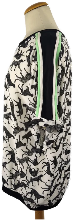 Damenbluse Sonstige Animal Print Größe 42 | Casual-Charme – Vorschau 2
