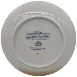 Sammelteller Schwedisches Porzellan ELG 