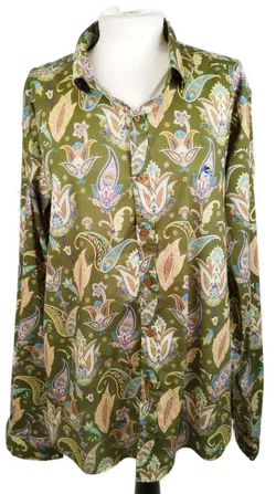 ETRO Milano Bluse / Hemd bemustert - Gr. XL  - Bild 1