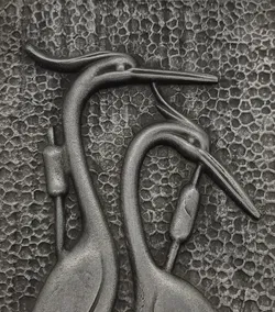 Gussplatte Reliefbild 