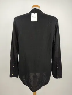 Givn Herren Leinenhemd schwarz - XL / 54 - Bild 3