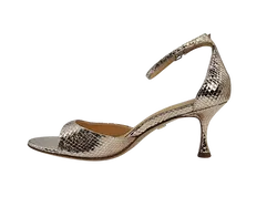 LOLACRUZ Damen Highheels, gold - Gr. 39 - Bild 3