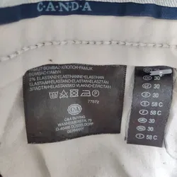 CANDA Herrenhose, schwarz - Gr. 30/XXL - Bild 3