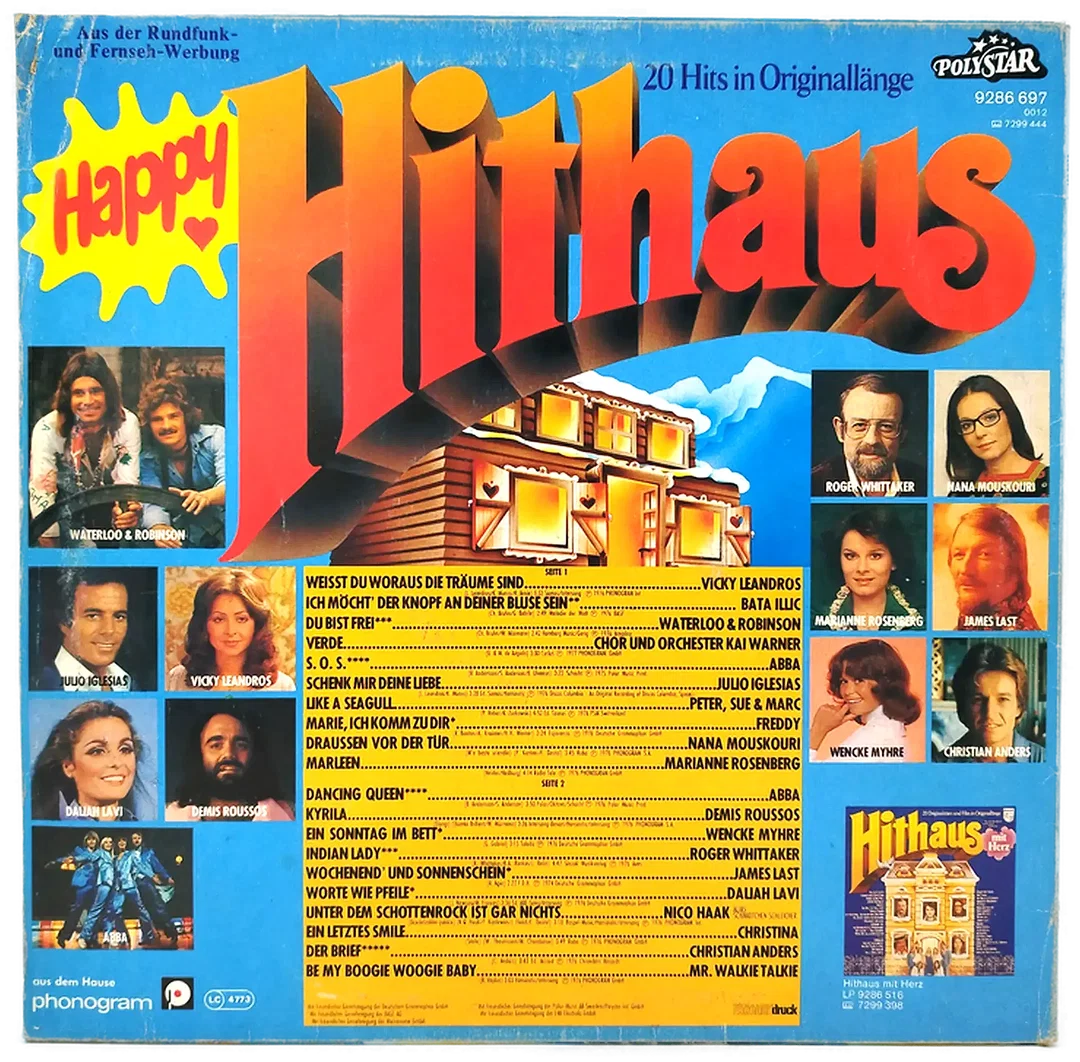 LP Happy Hithaus (Versch. Interpreten, 1976) | 70er-Sampler – Bild 2