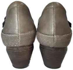 Think! Damen Riemchen Pumps, taupe/creme - Gr. 38,5 - Bild 5