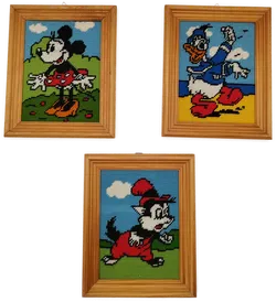 Stickbilder 3er SET Disney  - Bild 1