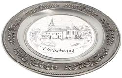 Dekorativer Zinnteller – 