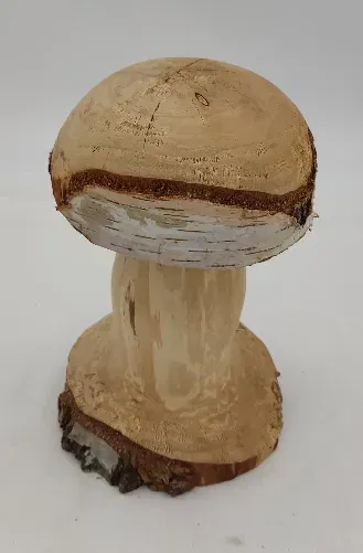 Deko - Pilz aus Holz - Bild 1