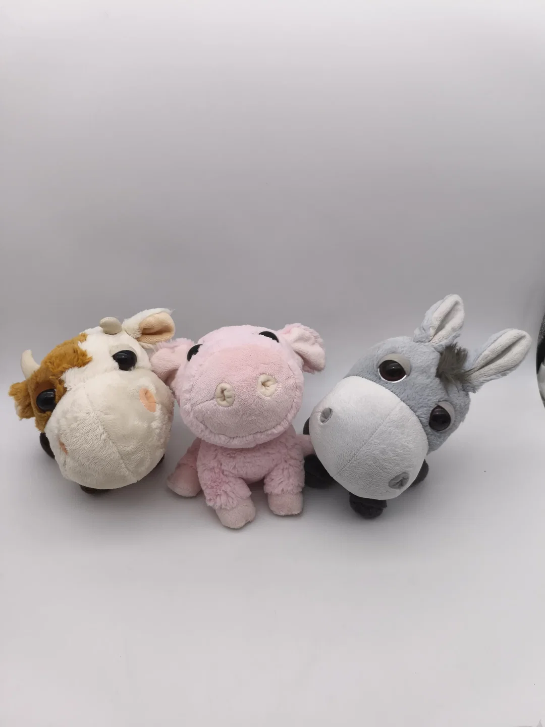 6 Plüschtiere "Big Headz", Set, Kuscheltiere – Bild 4