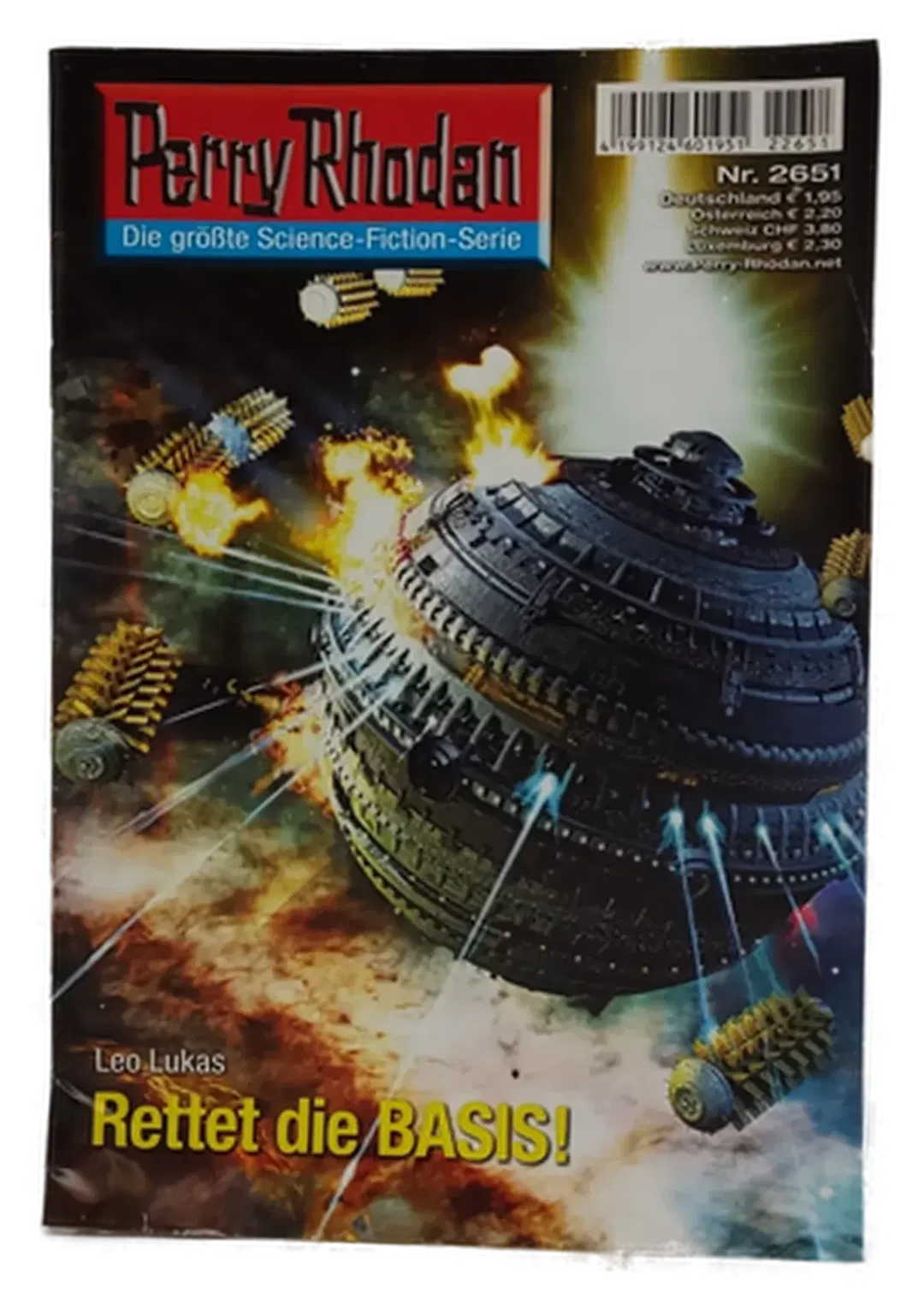 Romanheft Perry Rhodan Rettet die BASIS! Erstauflage Nr.2651 - Bild 1