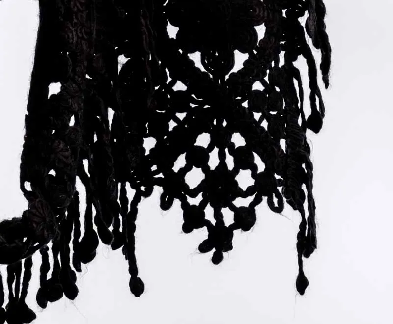 Schal, Weboptik Pashmina – Bild 4
