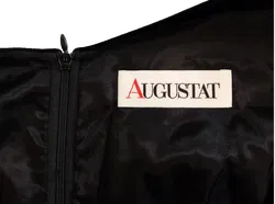 Augustat Damen Samt-Midikleid schwarz Gr. XXL - Bild 3