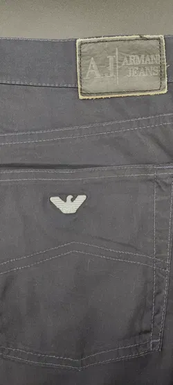 Armani Herren Hose dunkelblau Gr. 40 - Bild 3