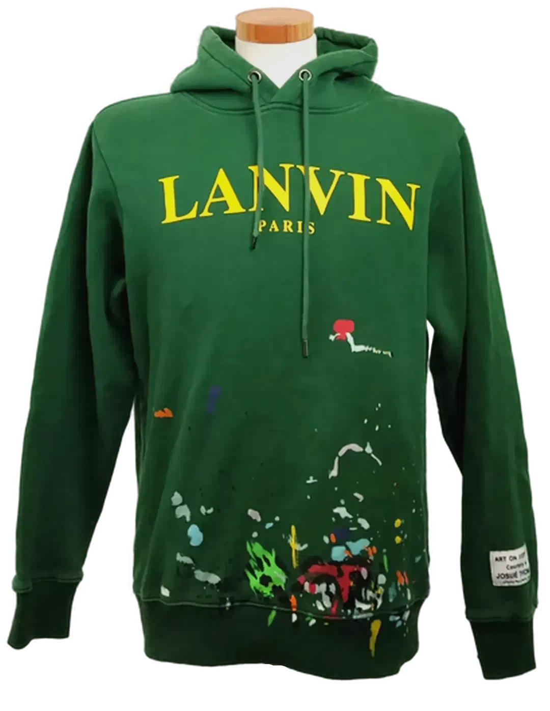 Lanvin x Gallery Dept Hoodie Grün Gr. L - Bild 1