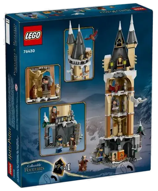 LEGO Harry Potter 76430 – Eulerei auf Schloss Hogwarts | neuwertig | OVP mit leichten Falten – Bild 2