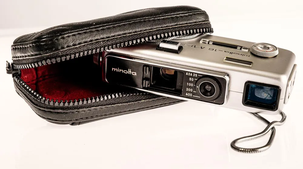 Minolta-16 MG-S Miniaturkamera Spionagekamera – Bild 2