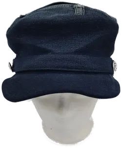 Damen Jeansmütze mit Innenfutter - Durchmesser 22cm - Bild 1