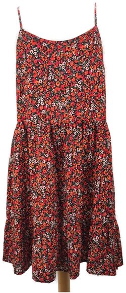 Minikleid Damen Sonstige Geblümt Baumwolle | Sommerliebling