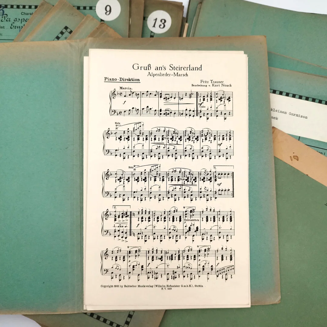 Salonorchester-Noten Konvolut | Einmaliges Unikat – Bild 3