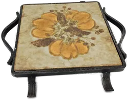 Topfuntersetzer Schmiedeeisen mit Fliese - Bild 3