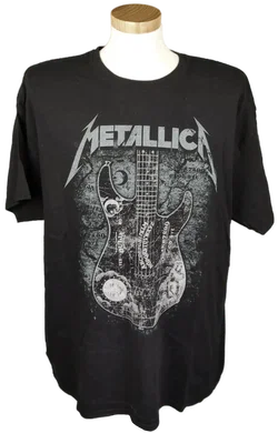 Gildan Heavy Cotton Metallica Herrenshirt schwarz Gr. 2XL – Vorschau 1