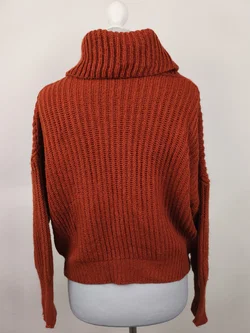 Zauberstern Strickpullover mit großem Rollkragen, Damen, Gr. S – Vorschau 4