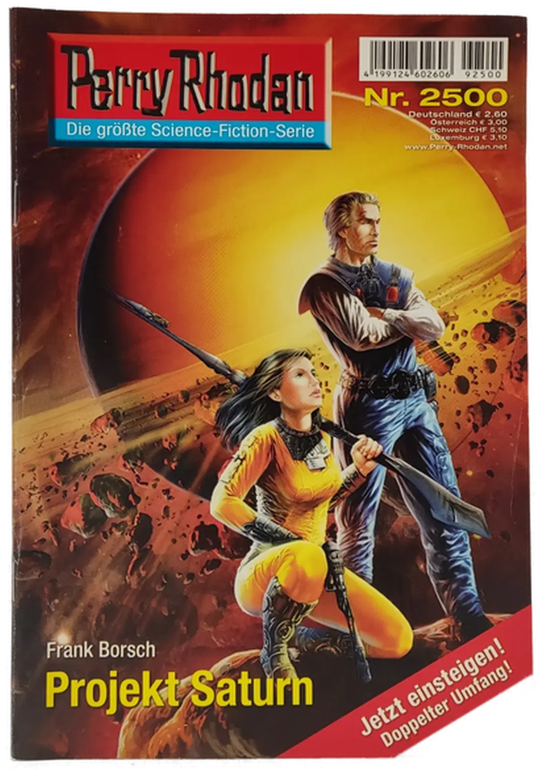 Romanheft Perry Rhodan Projekt Saturn Erstauflage Nr. 2500 - Bild 1