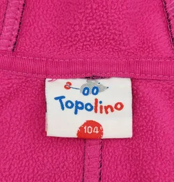 Topolino Mädchen Softshelljacke. dunkelblau mit Sternen - Gr. 104 - Bild 5