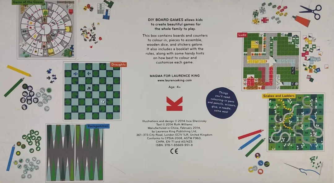DIY Board Games - Magma for Laurence King – Bild 3