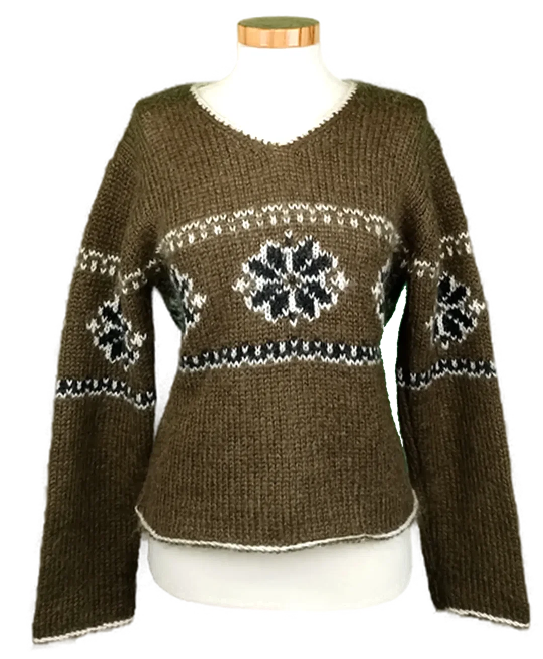 Fransa Damenpullover Norweger-Stil Gr. M – Bild 1