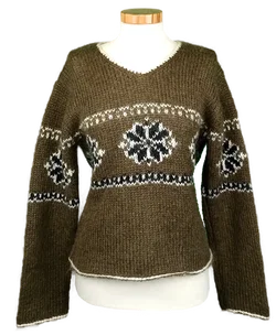 Fransa Damenpullover Norweger-Stil Gr. M