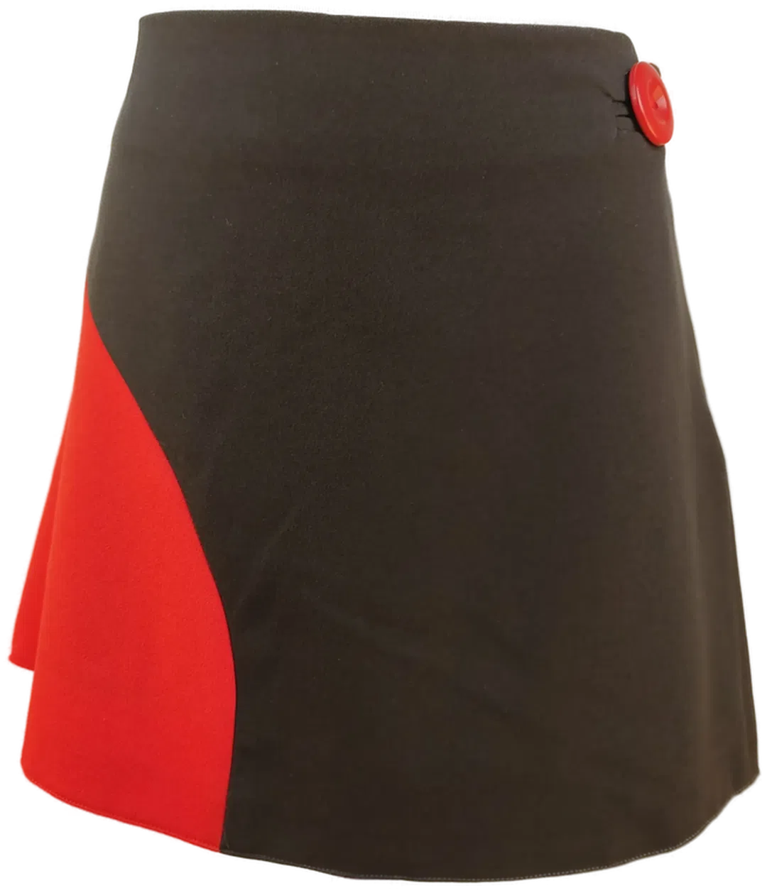 Damen-Minirock / schwarz-rot - Größe: XL/42 - Bild 1