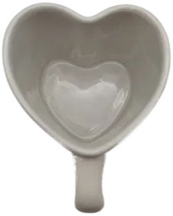 Herzförmiger Keramik Becher - 9cm hoch - Bild 2
