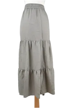 Frapp Damen Maxirock, khakigrün - Gr. XXXL  - Bild 2