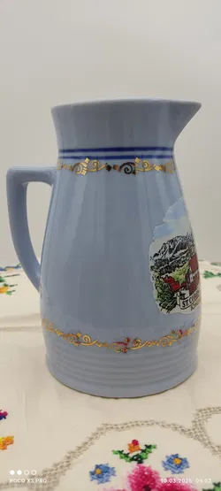 Lilien Porzellan Krug mit 2 Bechern 'Schneeberg' | Retro-Charme - Bild 8