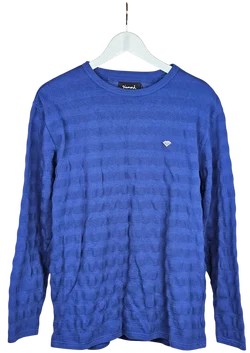 Diamond Supply Co. Herren Pullover, blau - Gr. L 
