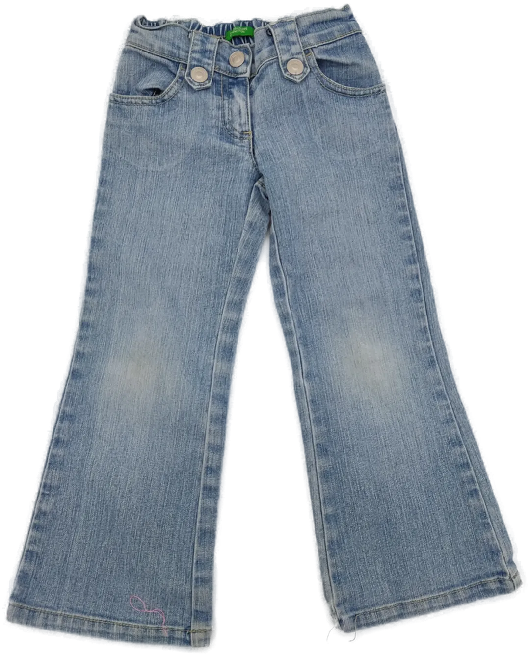 Benetton Kinder Jeans blau Gr. XXS(2 Jahre) - Bild 1