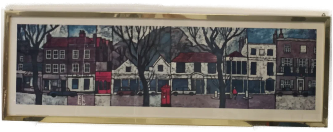 Ken Law, Kunstdruck mit Rahmen, Hampstead – Bild 1