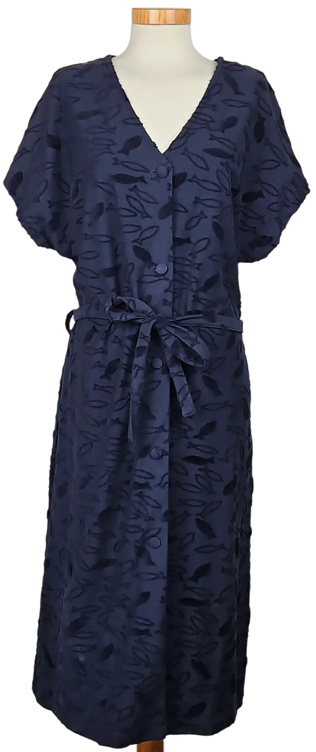 miss ulike Vintage Damen Maxikleid, blau - XXL  - Bild 1