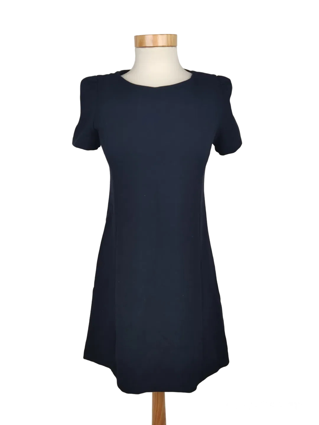 Zara Trafaluc Damen Midikleid, marine - Gr. XS - Bild 1