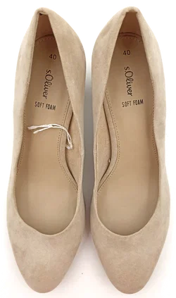 S.Oliver Damenpumps creme Soft Foam Gr. 40 - Bild 4